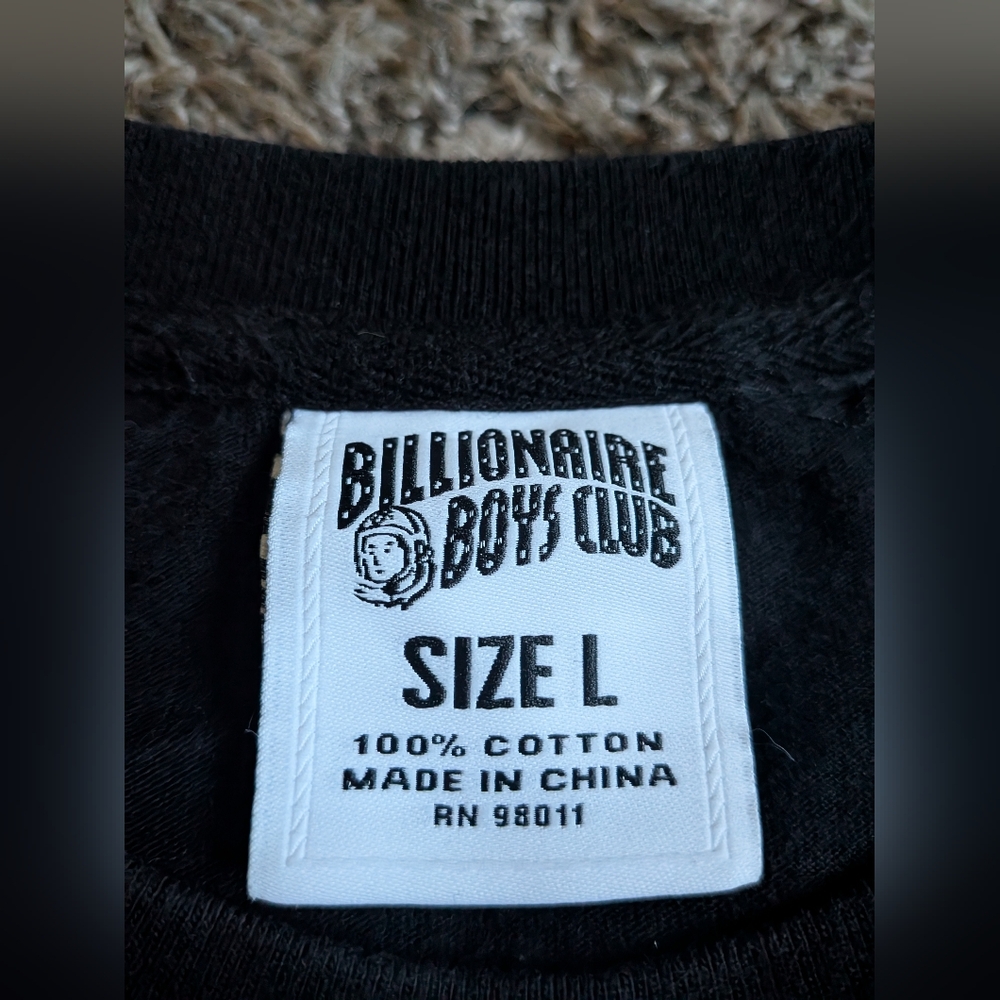 Billionaire Boys Club Black Blue Car Graphic Cotton Shirt Men's L - Picture 3 of 7